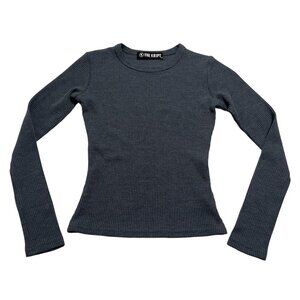 THE KRIPT Long Sleeve Thermal Top in Blue